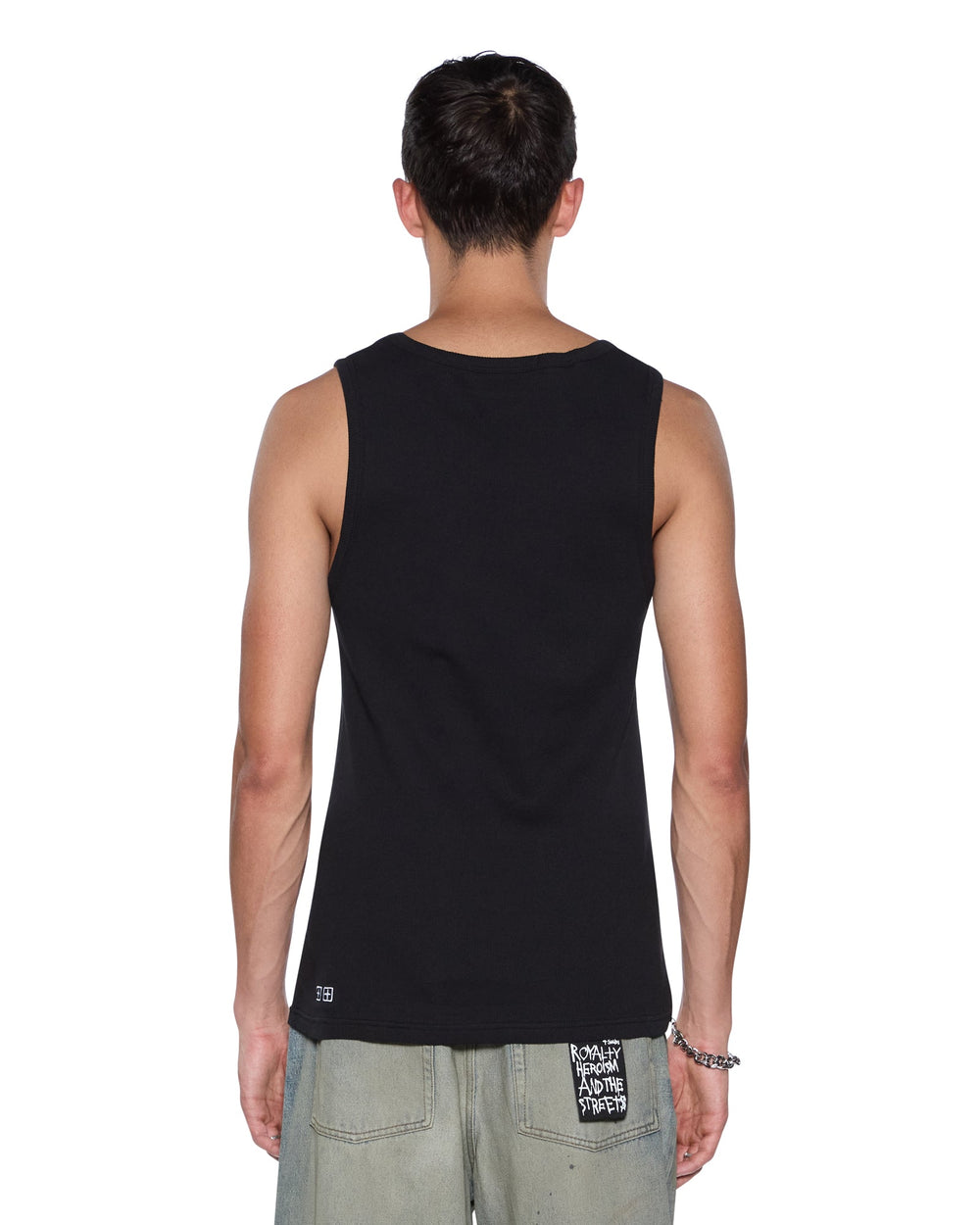 Mens Debut Singlet Black Tees