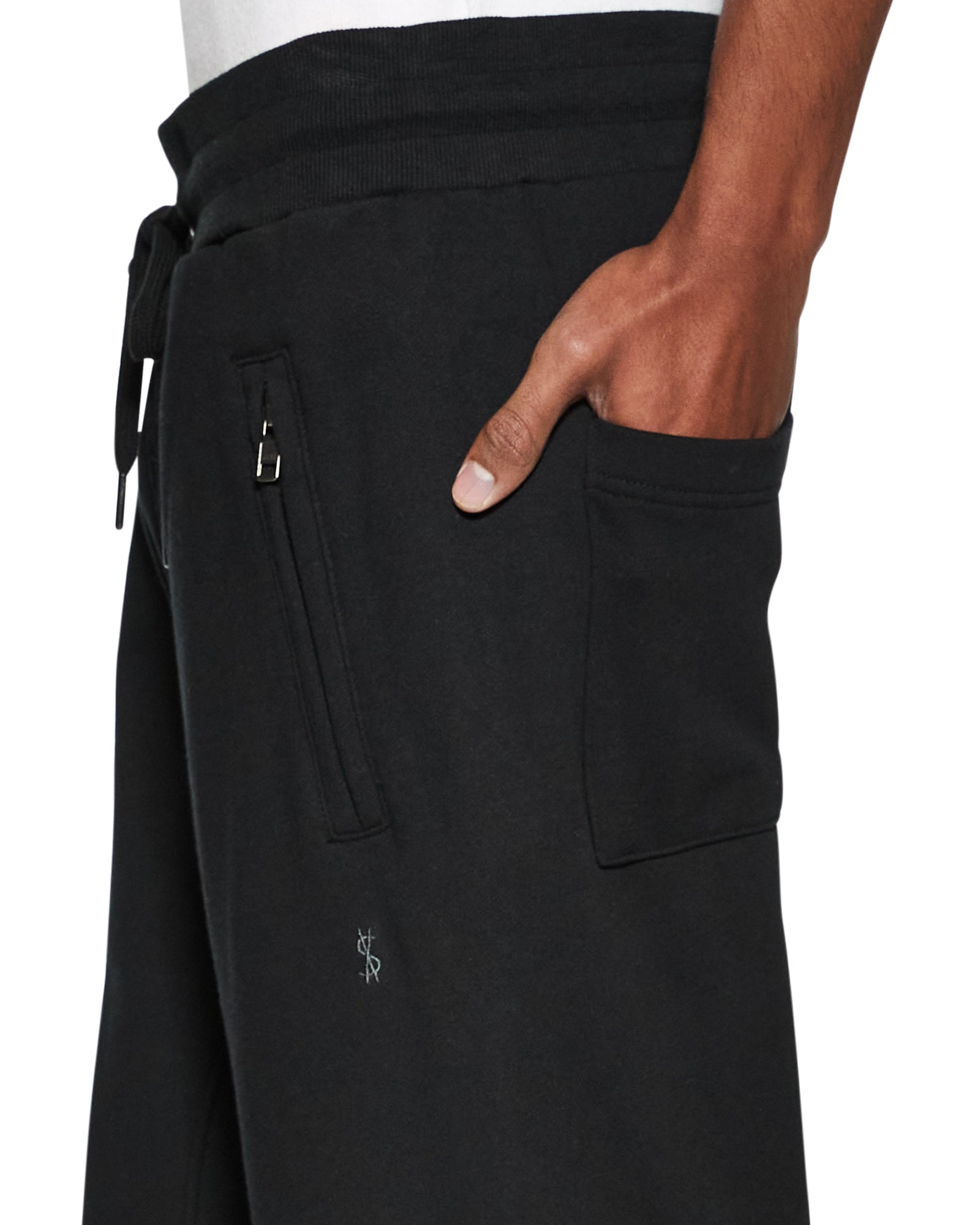 Buy 4 x 4 Trak Jet Black Slim Fit Track Pants Ksubi