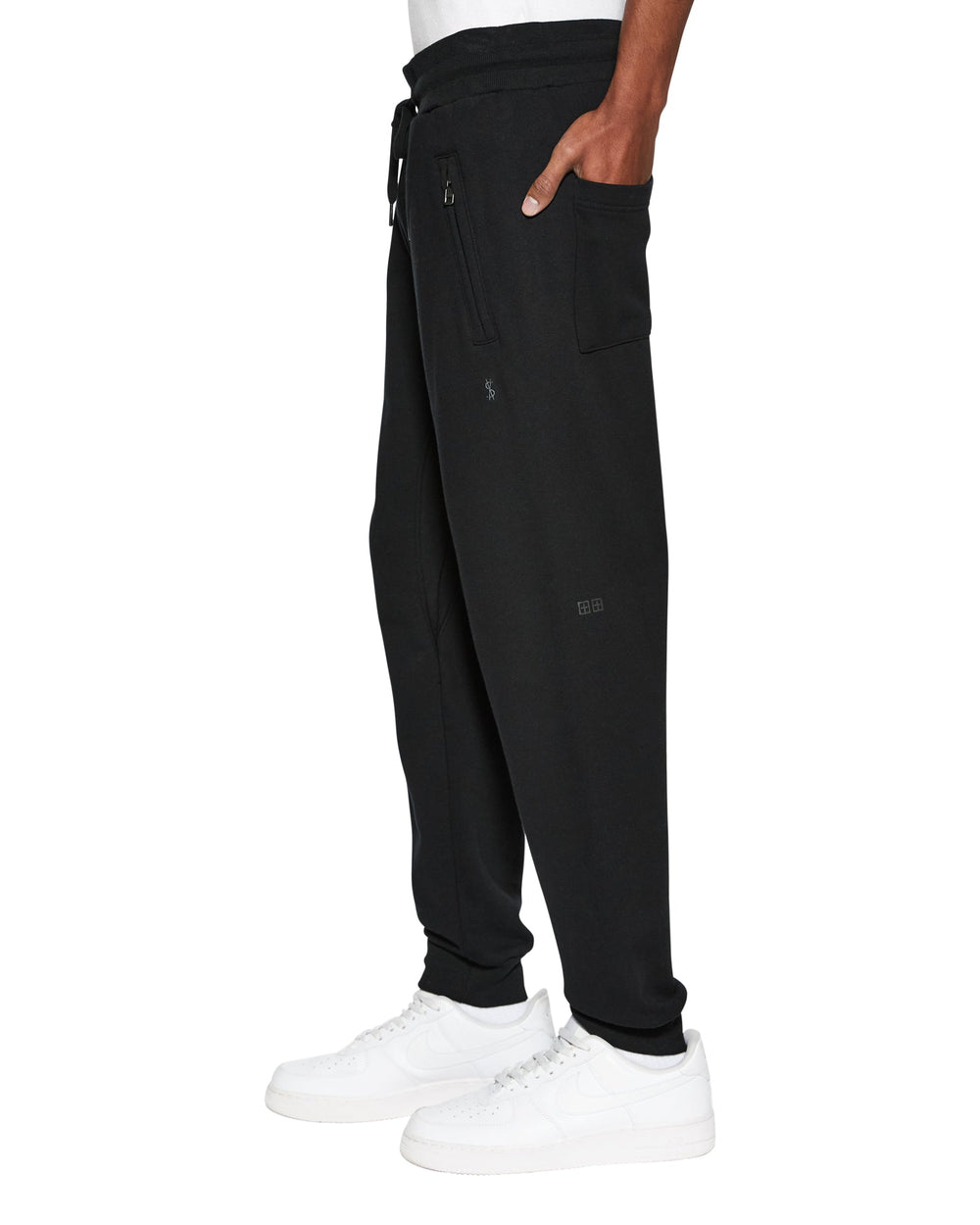 Buy 4 x 4 Trak Jet Black Slim Fit Track Pants Ksubi