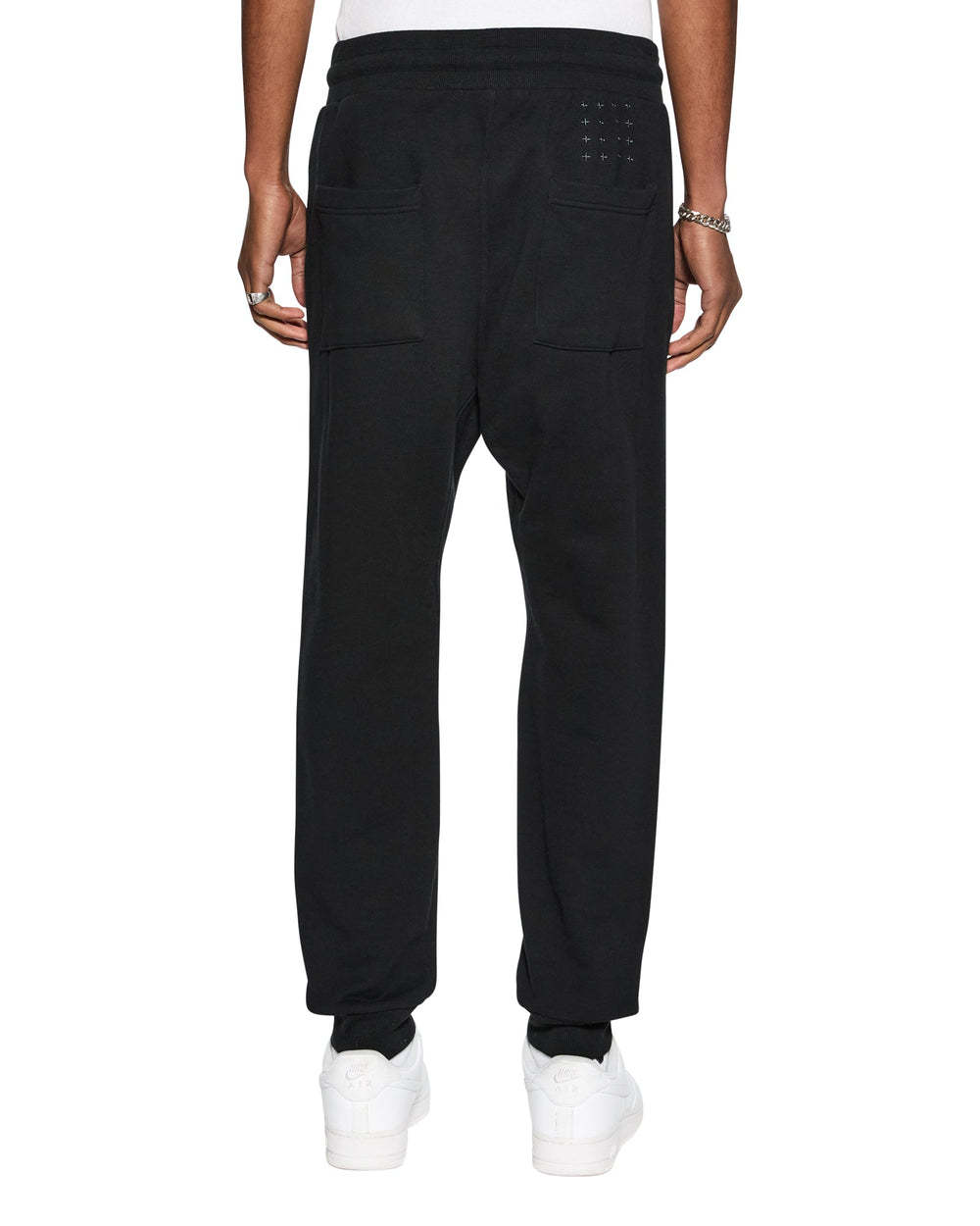 Buy 4 x 4 Trak Jet Black Slim Fit Track Pants Ksubi
