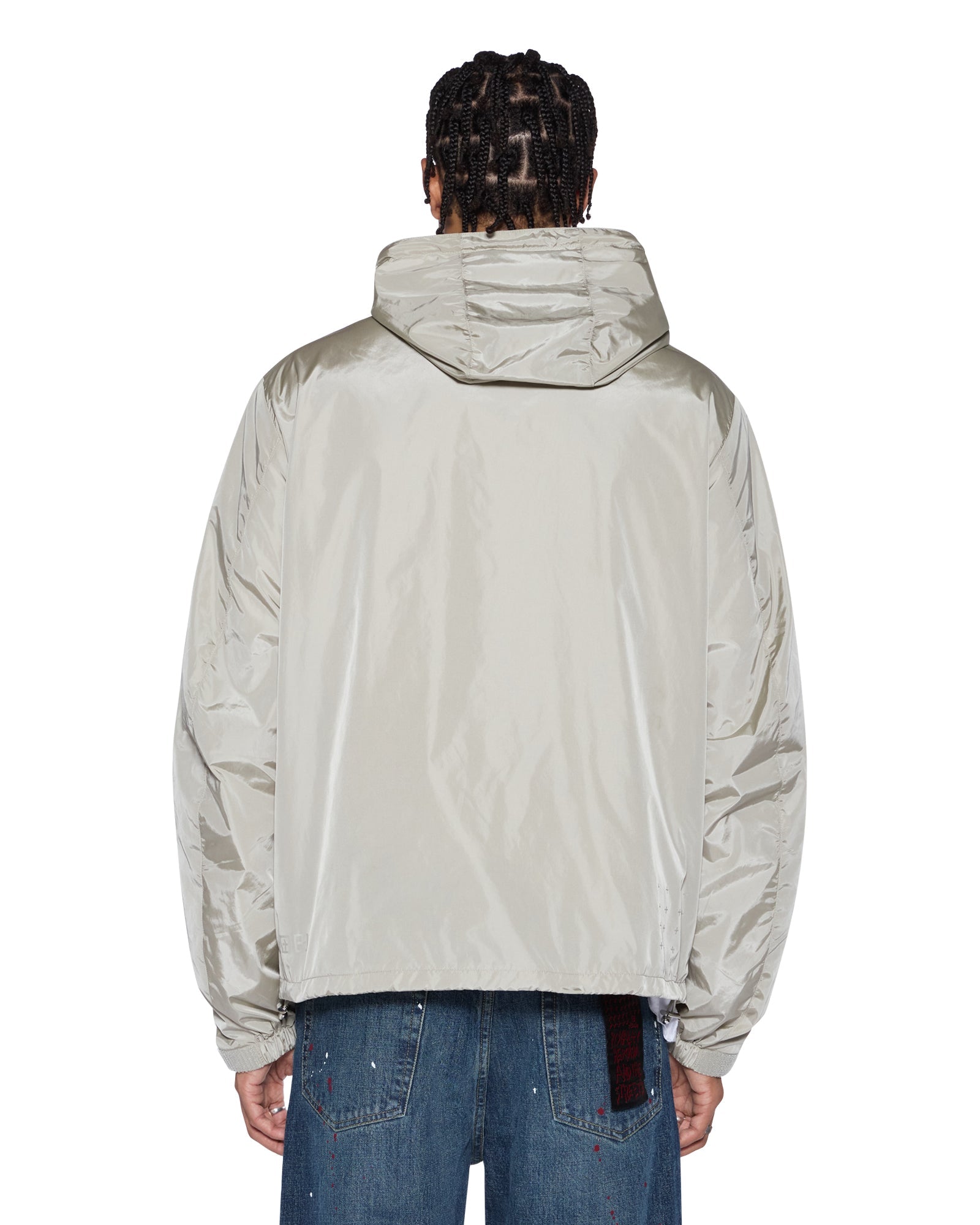 Mens Tek Nylon Jacket Stone Jackets