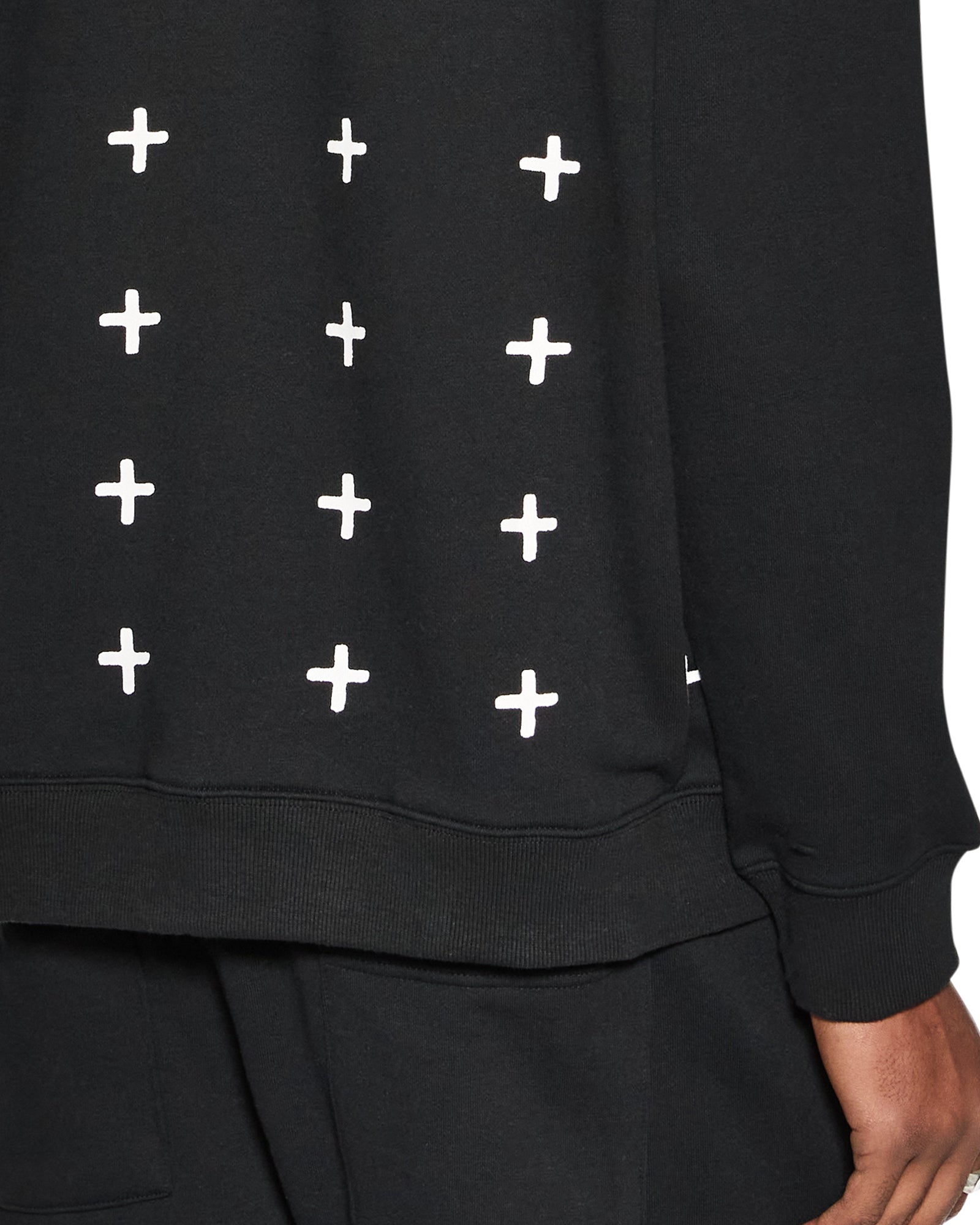 4 X 4 Biggie Crew Jet Black