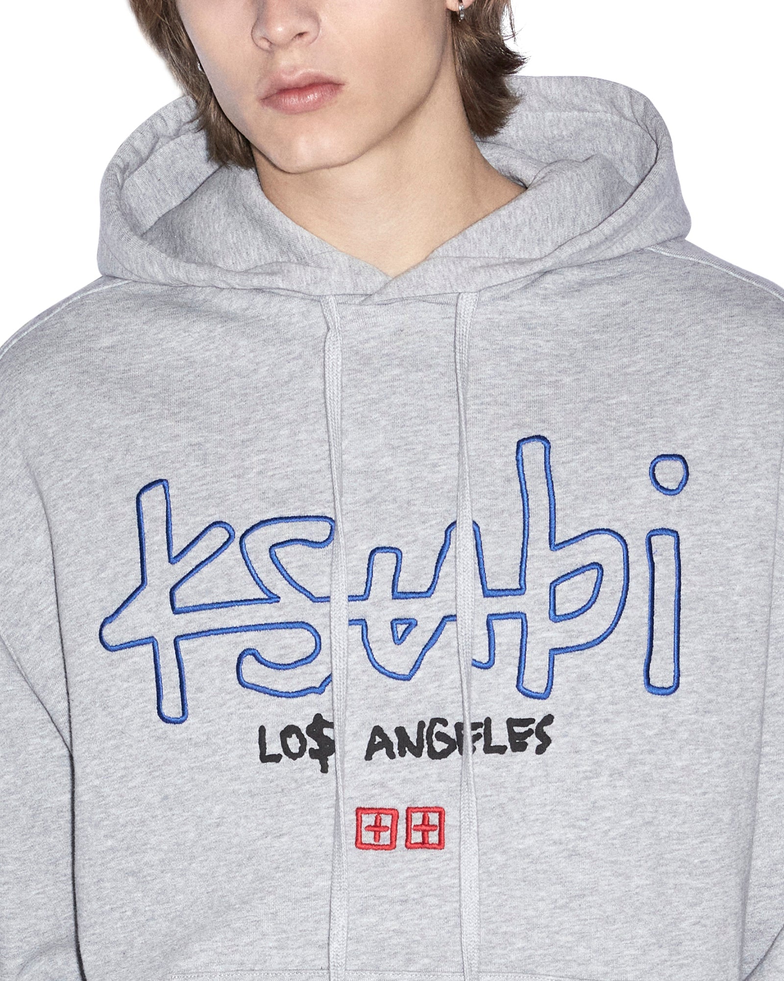 Buy LA 4x4 Biggie Hoodie Grey Marle Men's Oversized Hoodie KSUBI