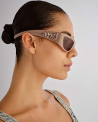 Sloane Sunglasses Milky Latex