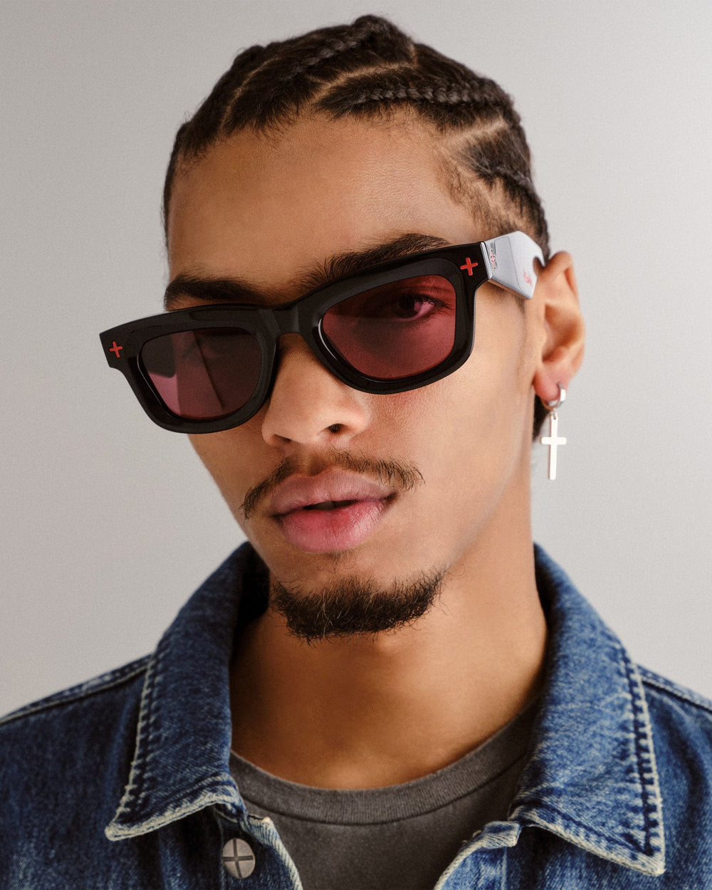 Goodsen Sunglasses Black/Red