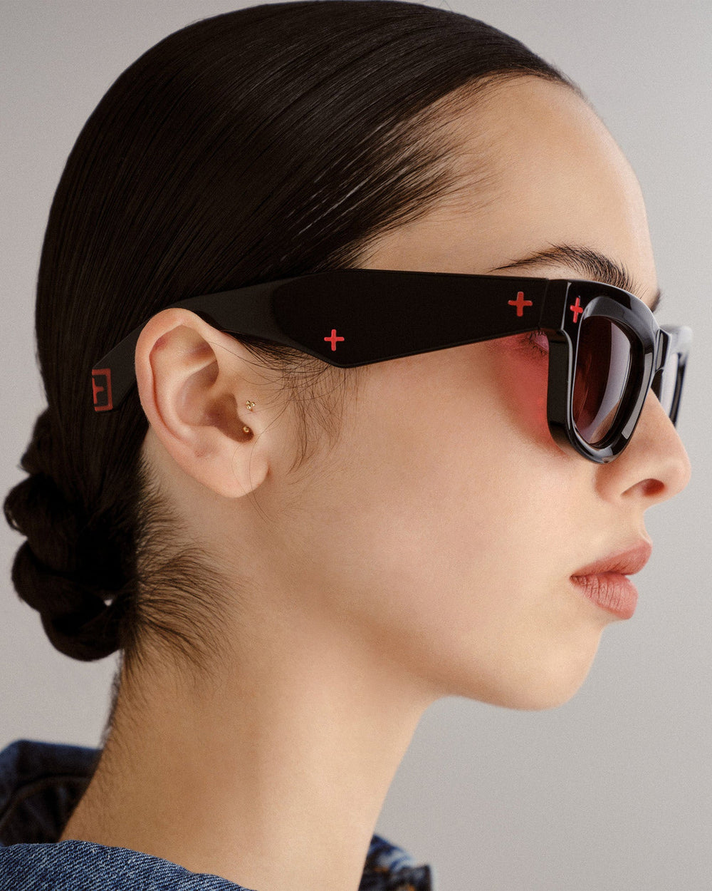Goodsen Sunglasses Black/Red
