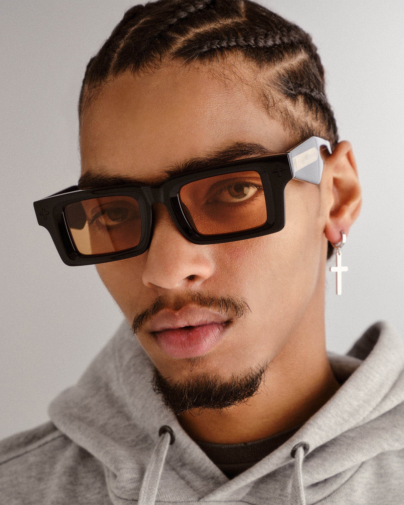 Smiths Rectangle Sunglasses - Black/Gold