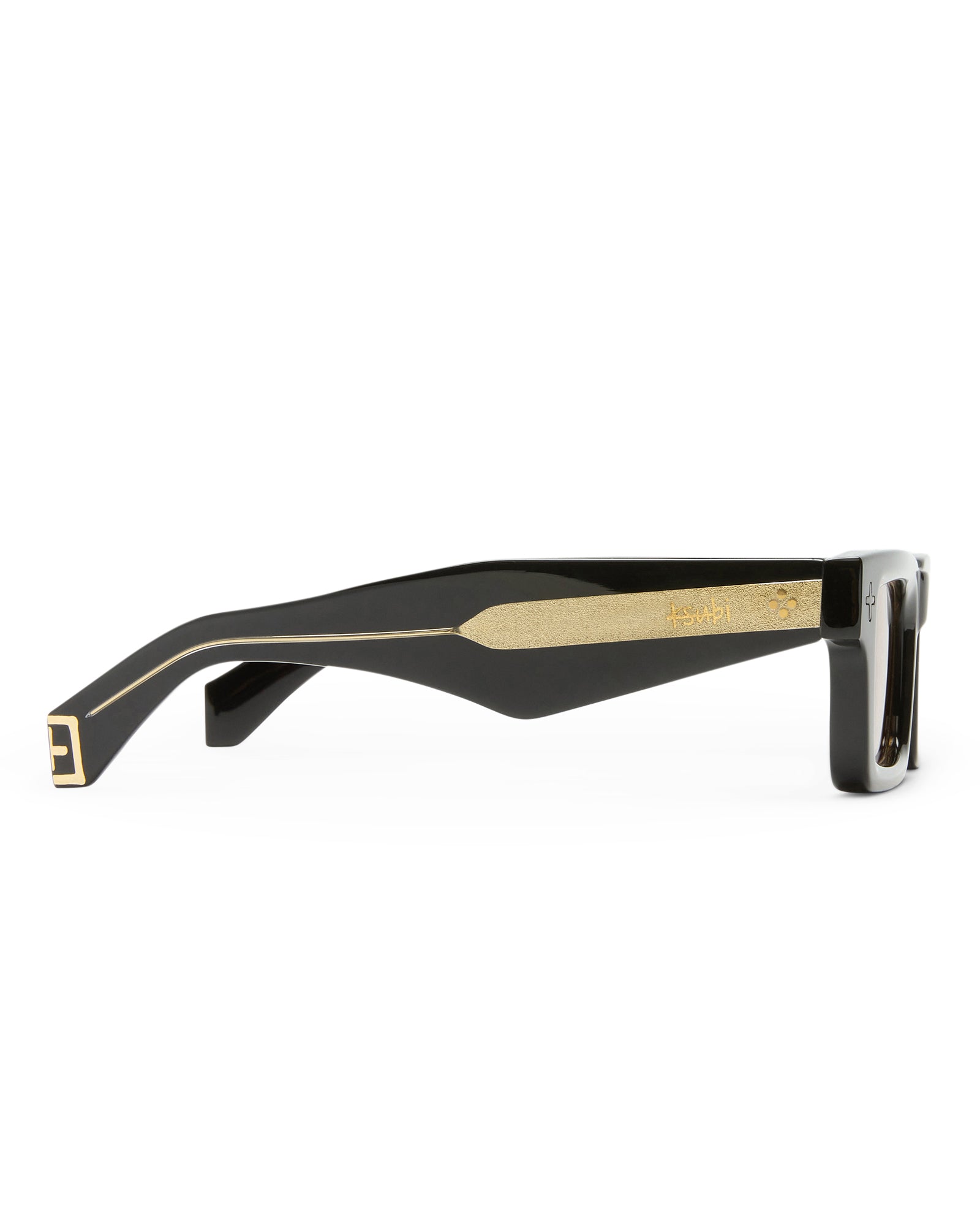 Smiths Rectangle Sunglasses - Black/Gold