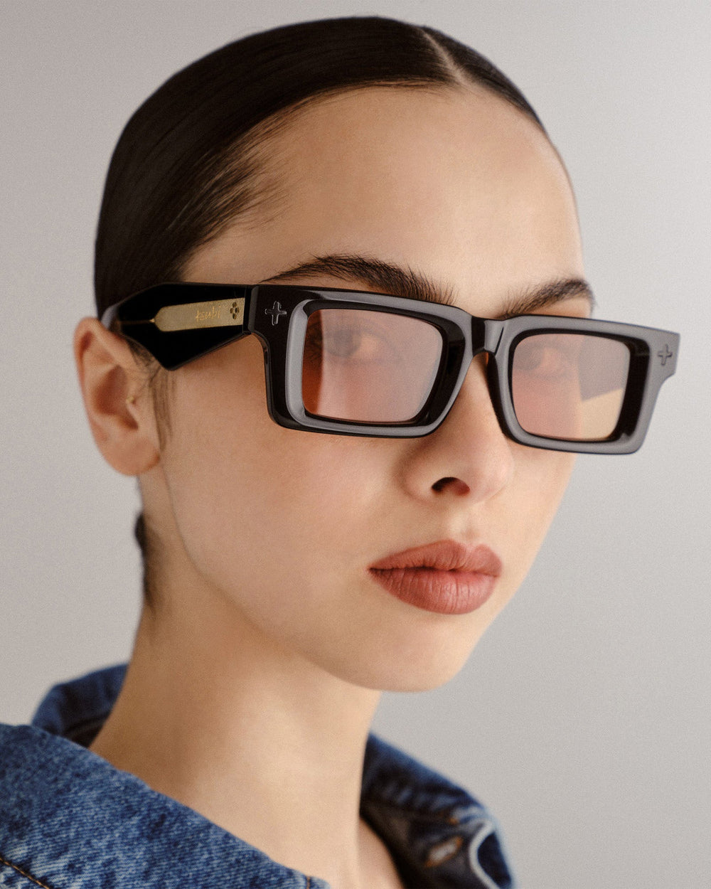 Smiths Rectangle Sunglasses - Black/Gold