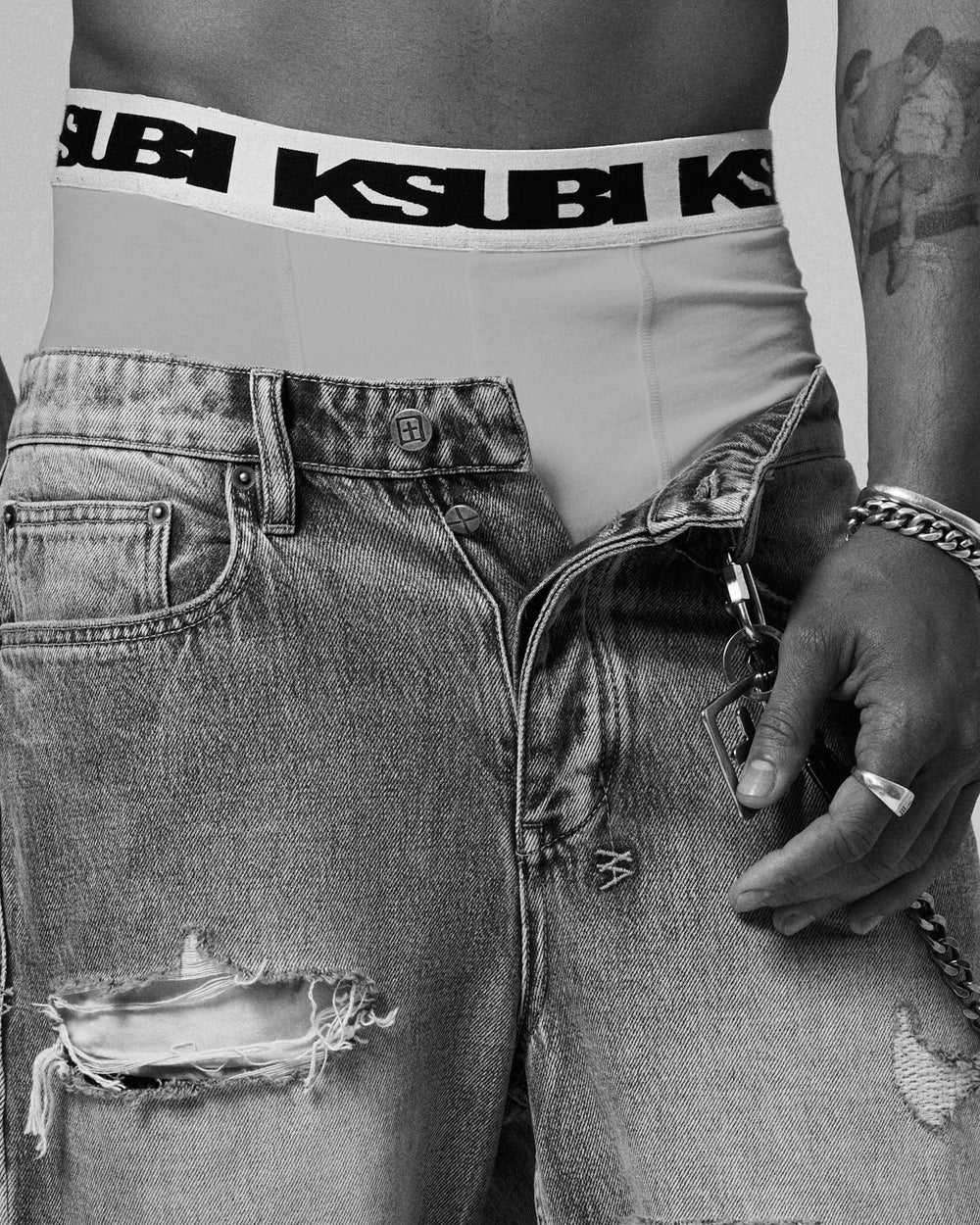 Royalty Boxer Brief Underwear Single - Grey