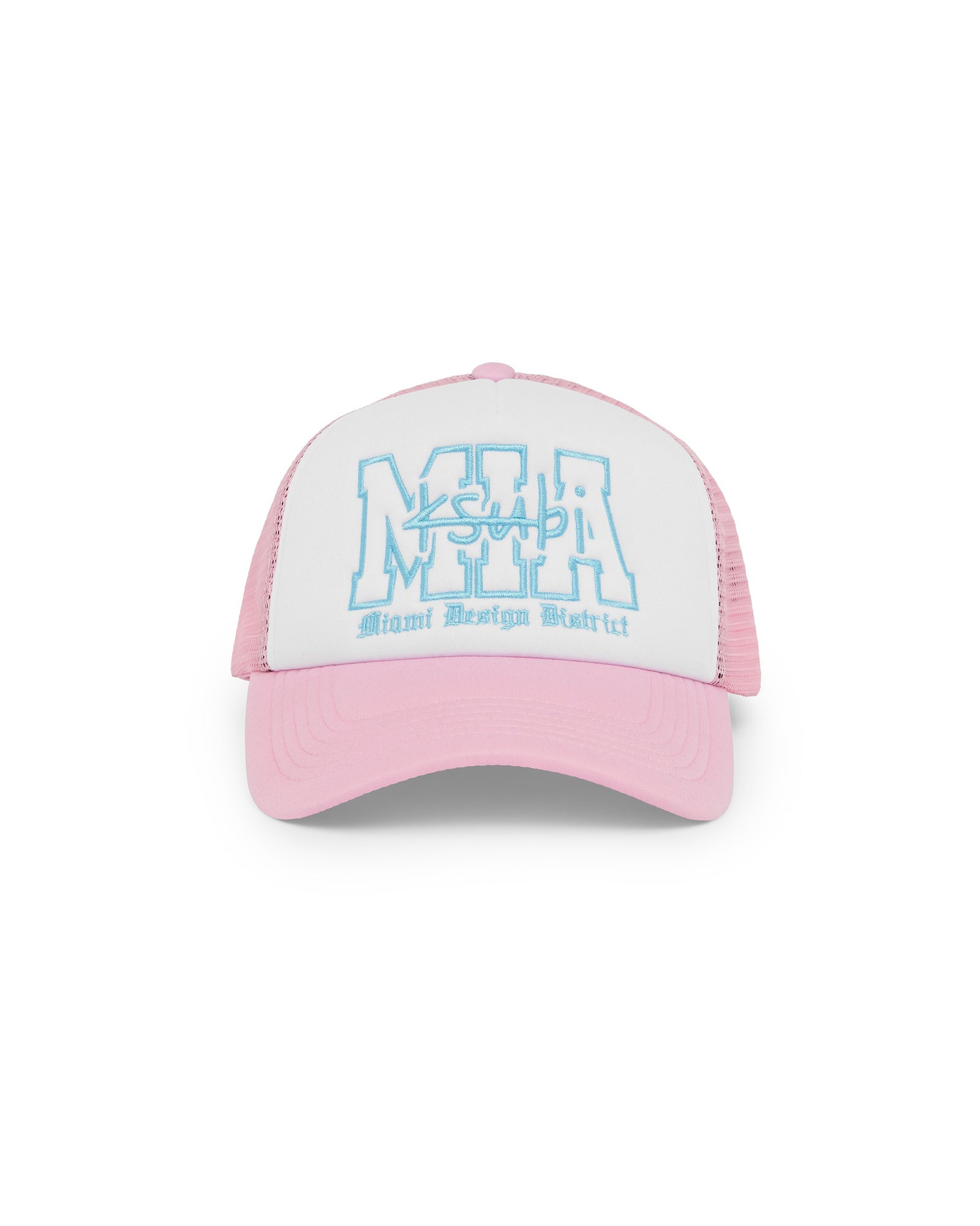 Miami And The Streets Trucker Cap Pink