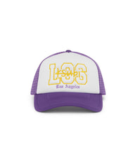 La And The Streets Trucker Cap Purple
