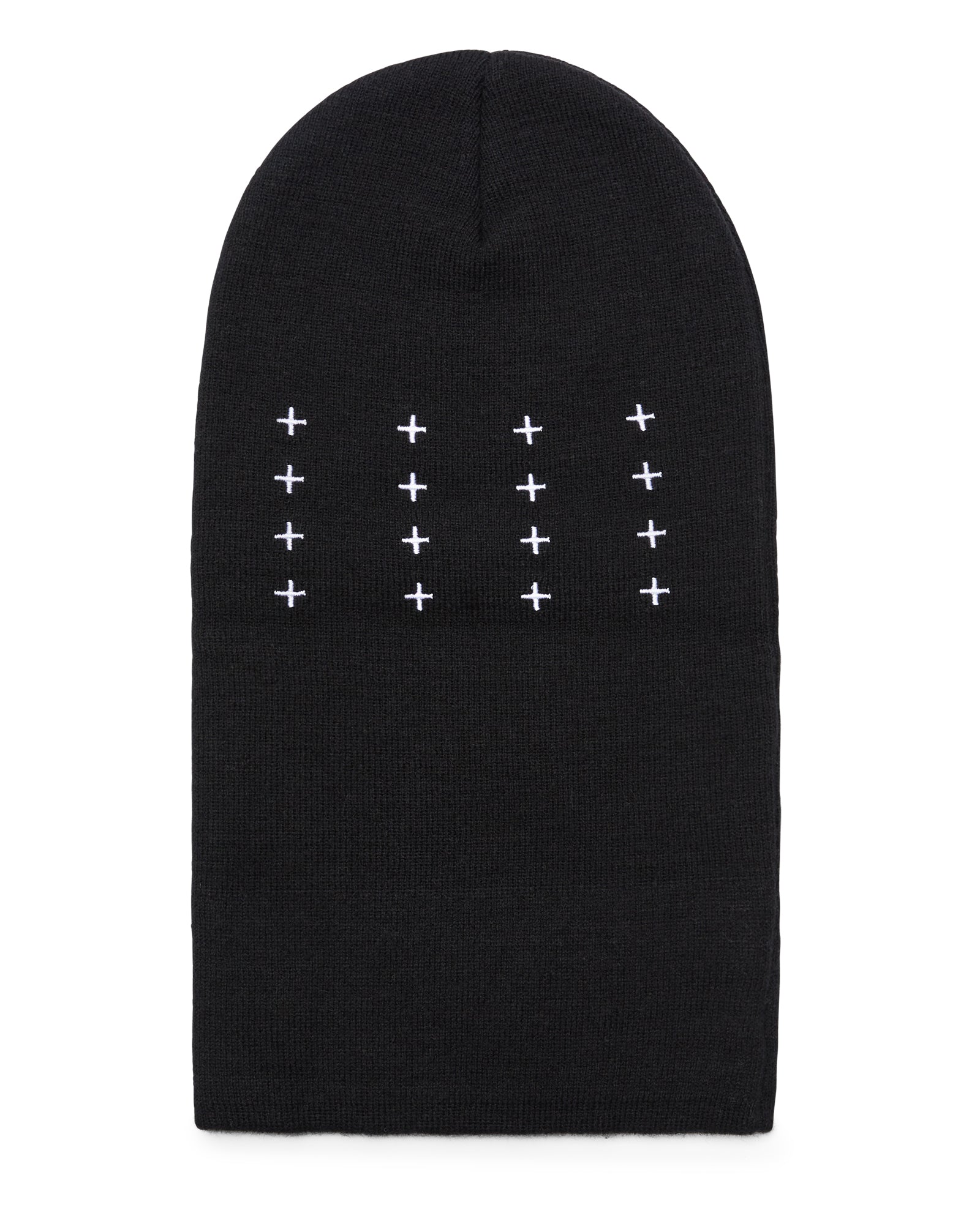 Inkognito Wool Balaclava - Black and White