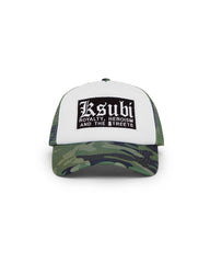 Krome Puff Trucker Cap Camo