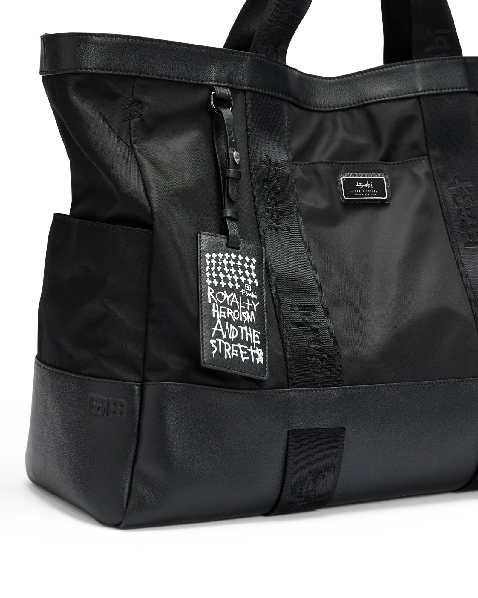 Overnight Bag Nylon Leather