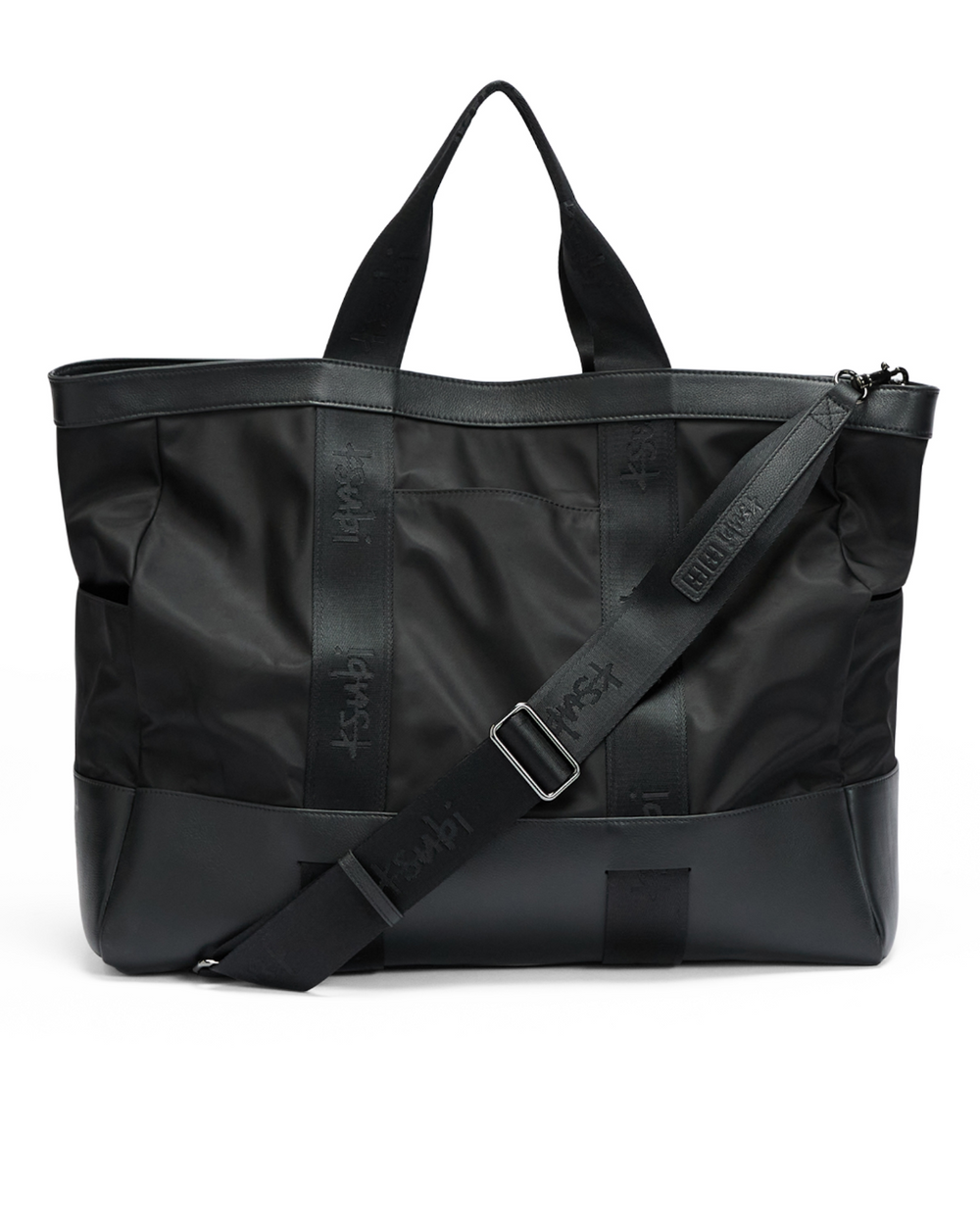 Overnight Bag Nylon Leather