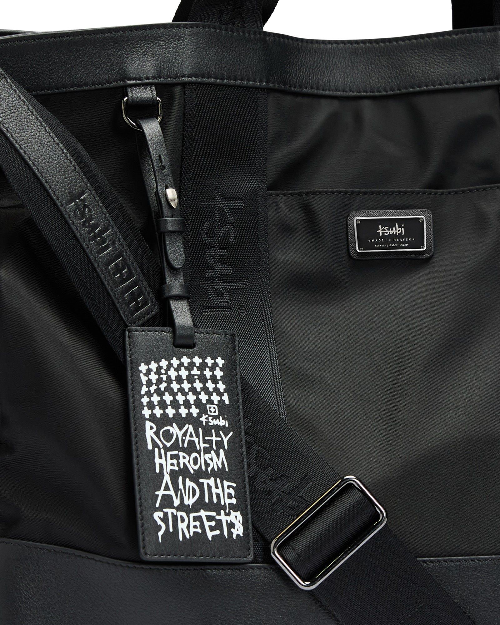 Overnight Bag Nylon Leather