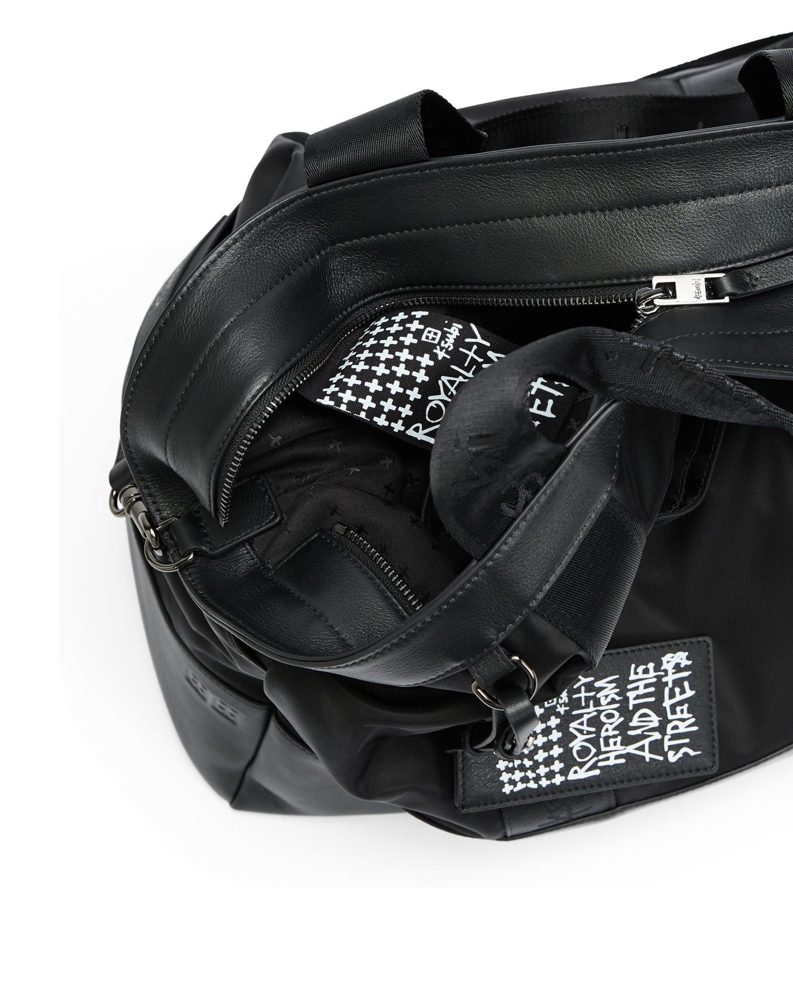 Overnight Bag Nylon Leather