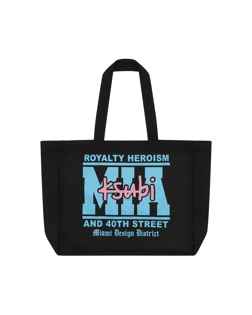 Miami And The Streets Tote Black