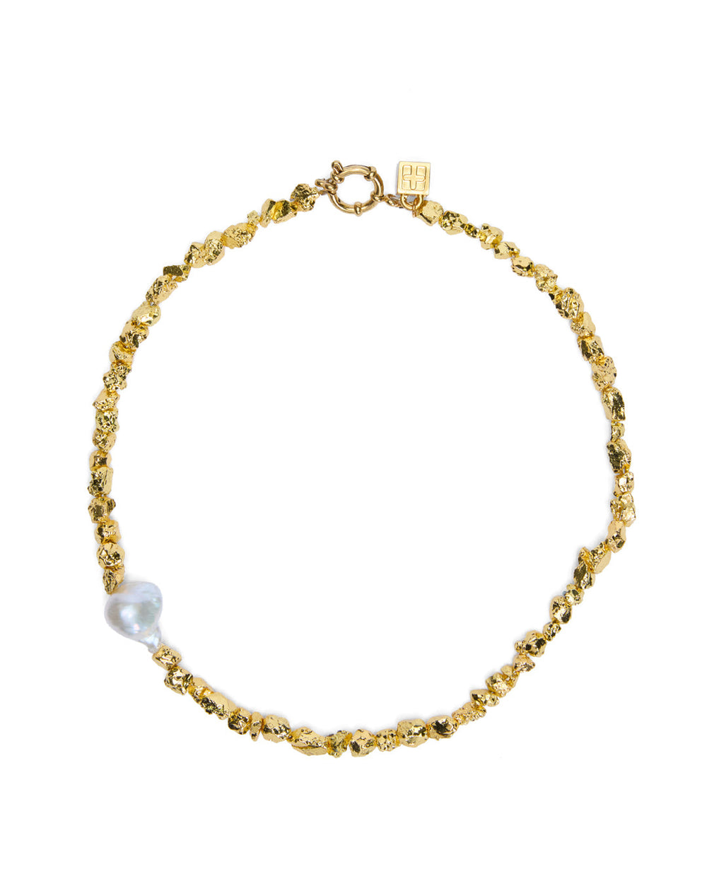 Uncut Gold Choker