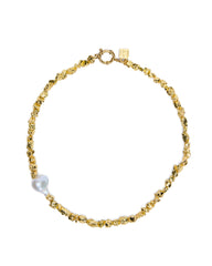 Uncut Gold Choker