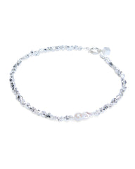 Uncut Silver Choker