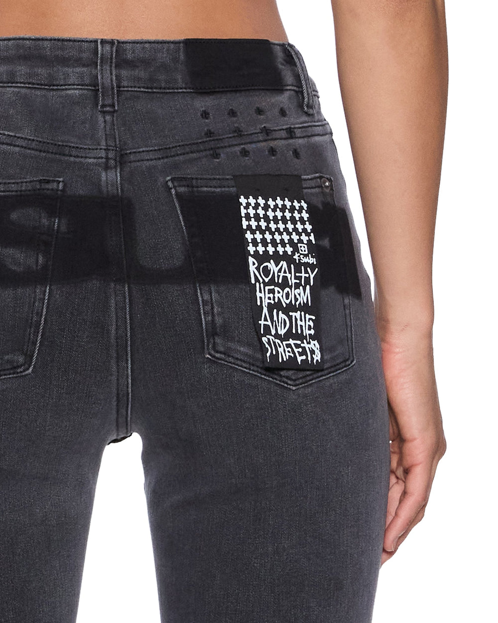 Womens Spray On Xtra Sott Nightshade Skinny Denim Jeans