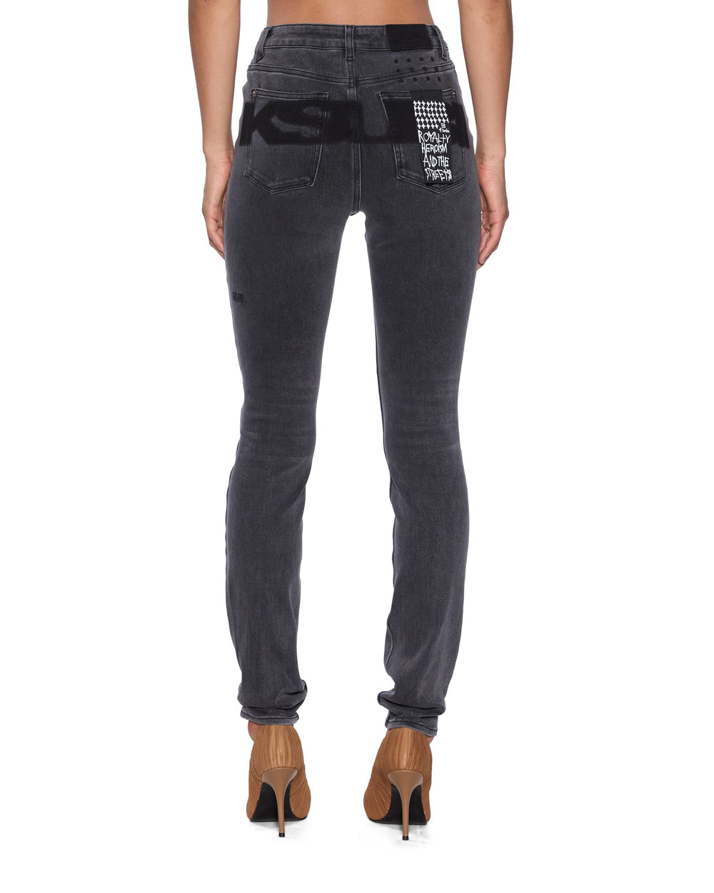 Womens Spray On Xtra Sott Nightshade Skinny Denim Jeans