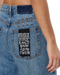 Womens Empire Jean Relik Relaxed Straight Denim Jeans