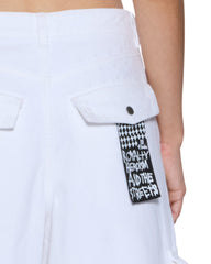 Womens Barrel Jean Cargo Fresh Barrel Leg Denim Jeans