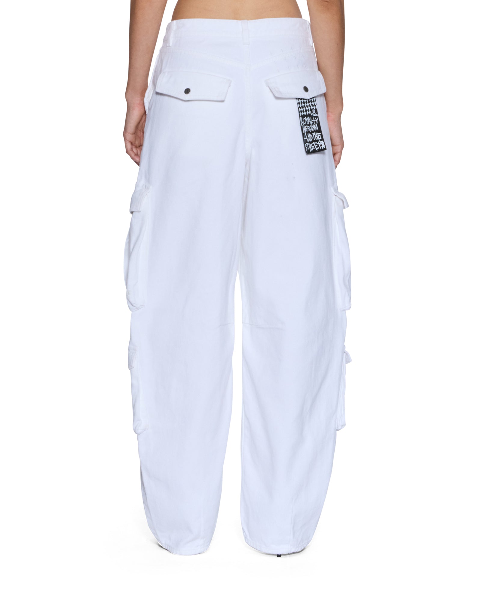 Womens Barrel Jean Cargo Fresh Barrel Leg Denim Jeans