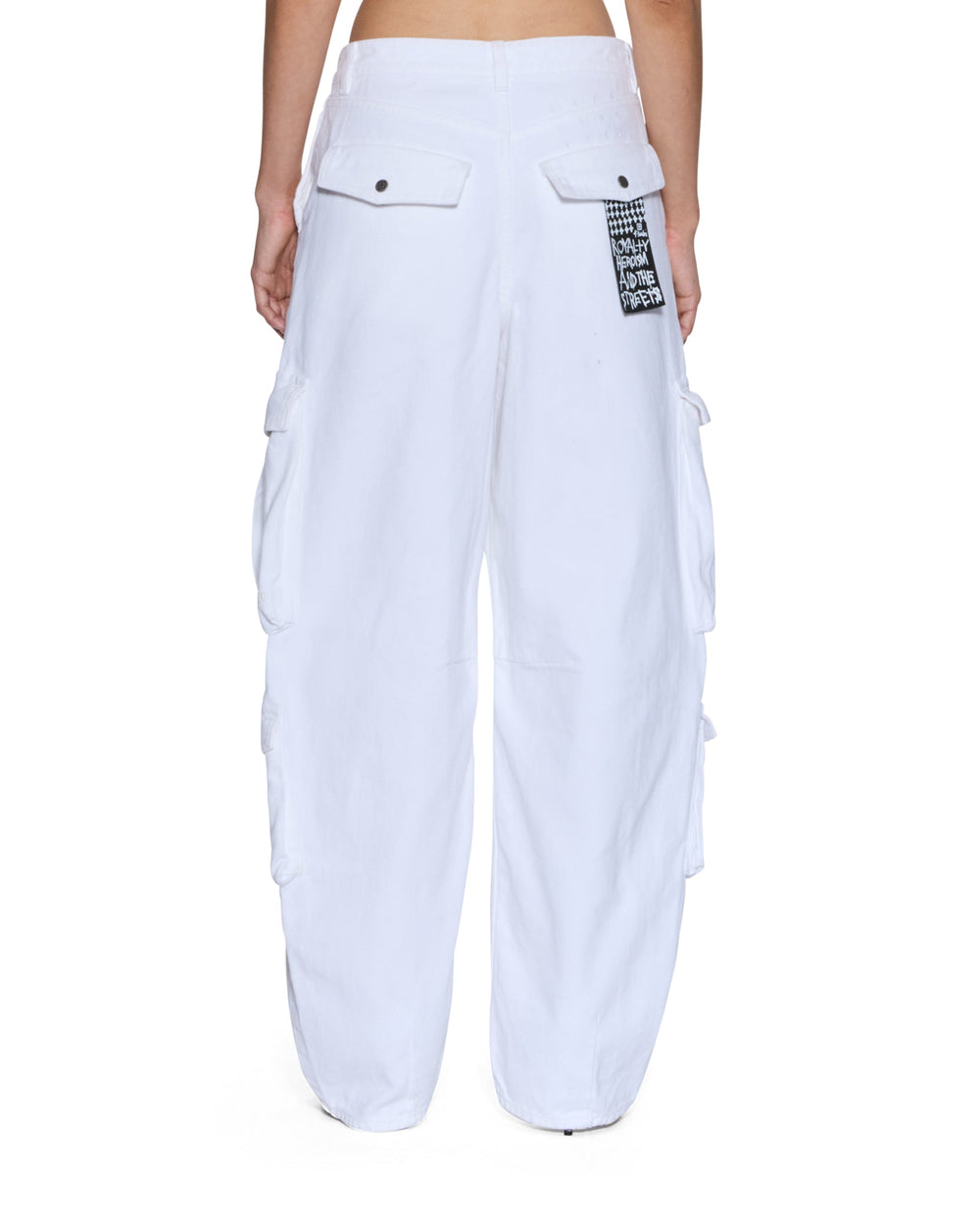 Womens Barrel Jean Cargo Fresh Barrel Leg Denim Jeans