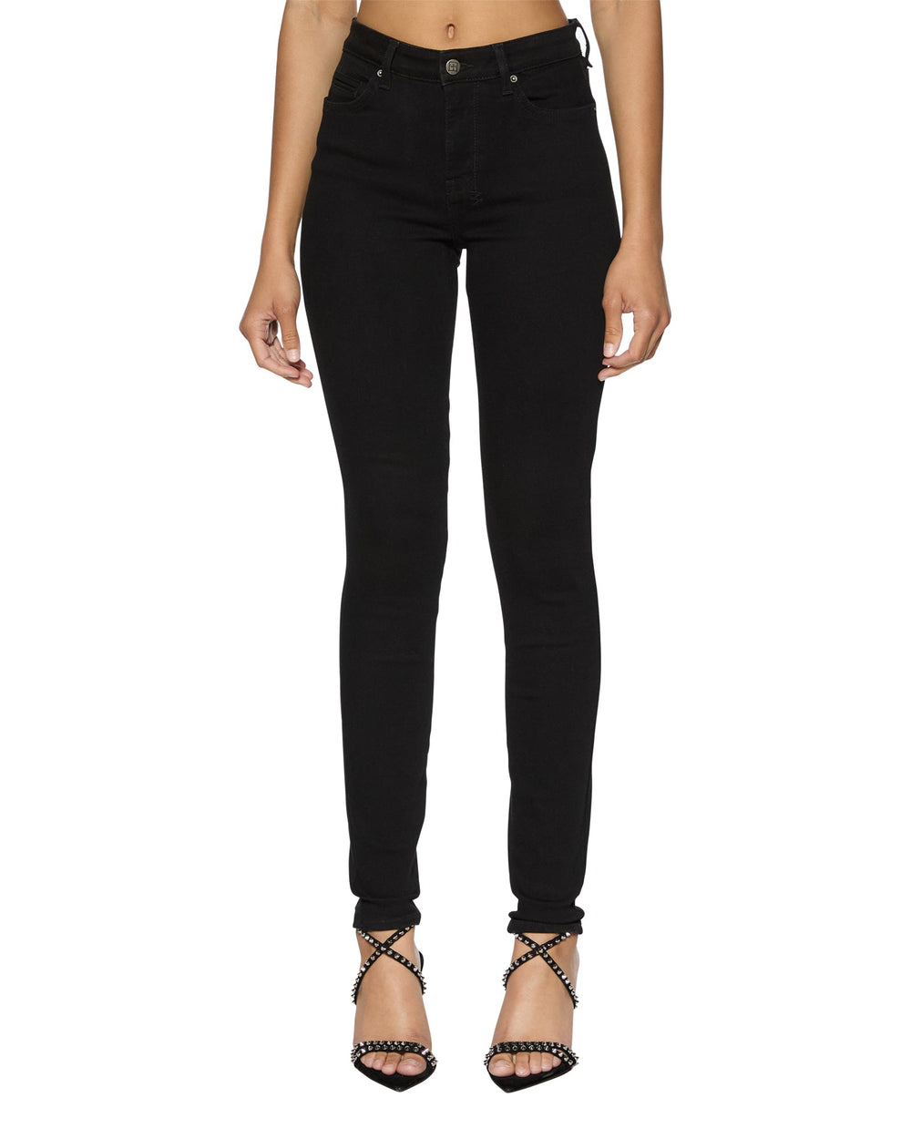 Womens Spray On Xtra Nightfall Skinny Denim Jeans