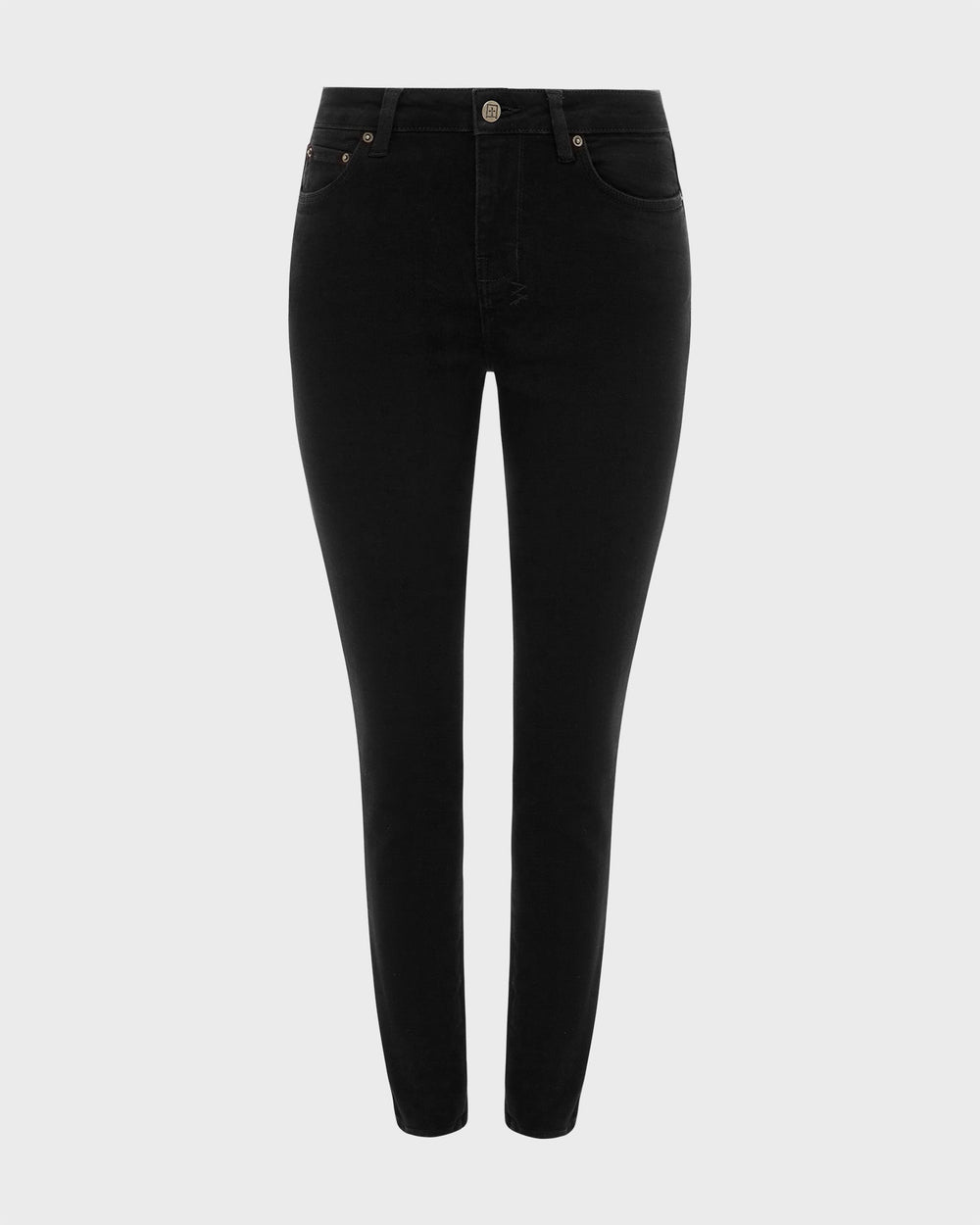Buy Spray On Jet Black Super Skinny Jeans KSUBI