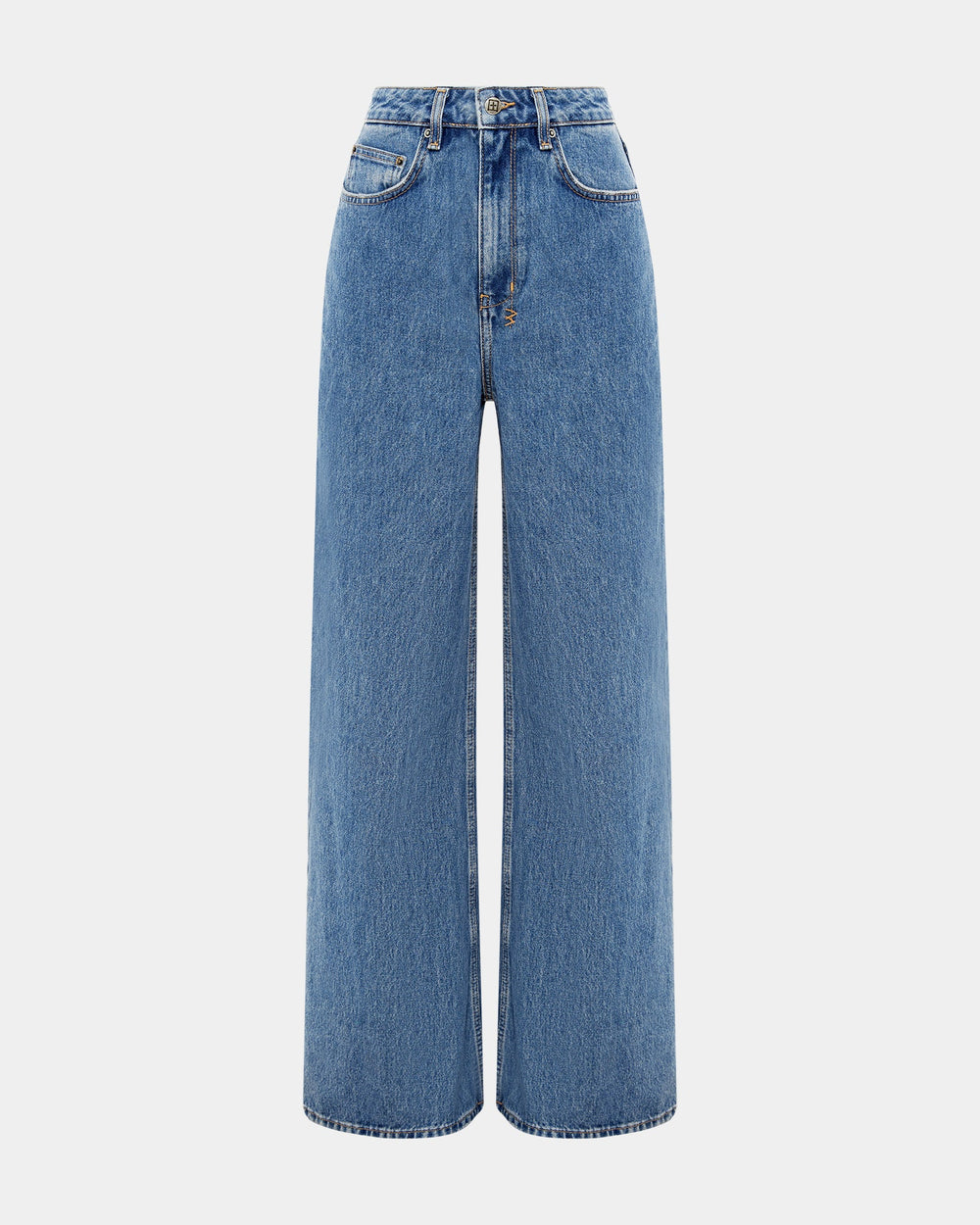 Strider Wide Leg Jeans Heritage - Blue Denim