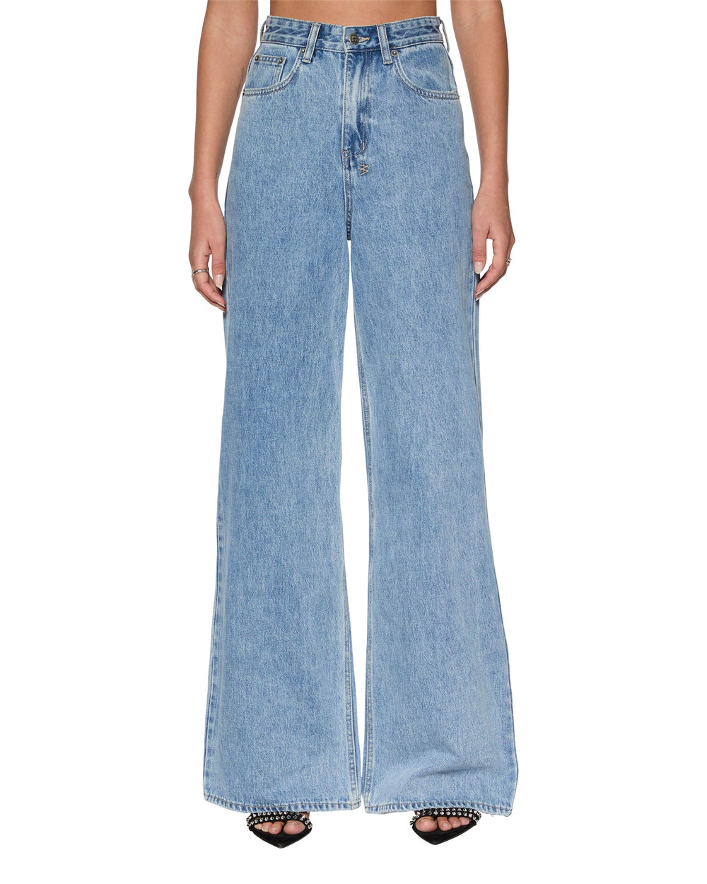 Buy Strider Authentik Wide Leg Denim Jean KSUBI