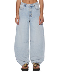 Womens Barrel Jean Statik Barrel Leg Denim Jeans