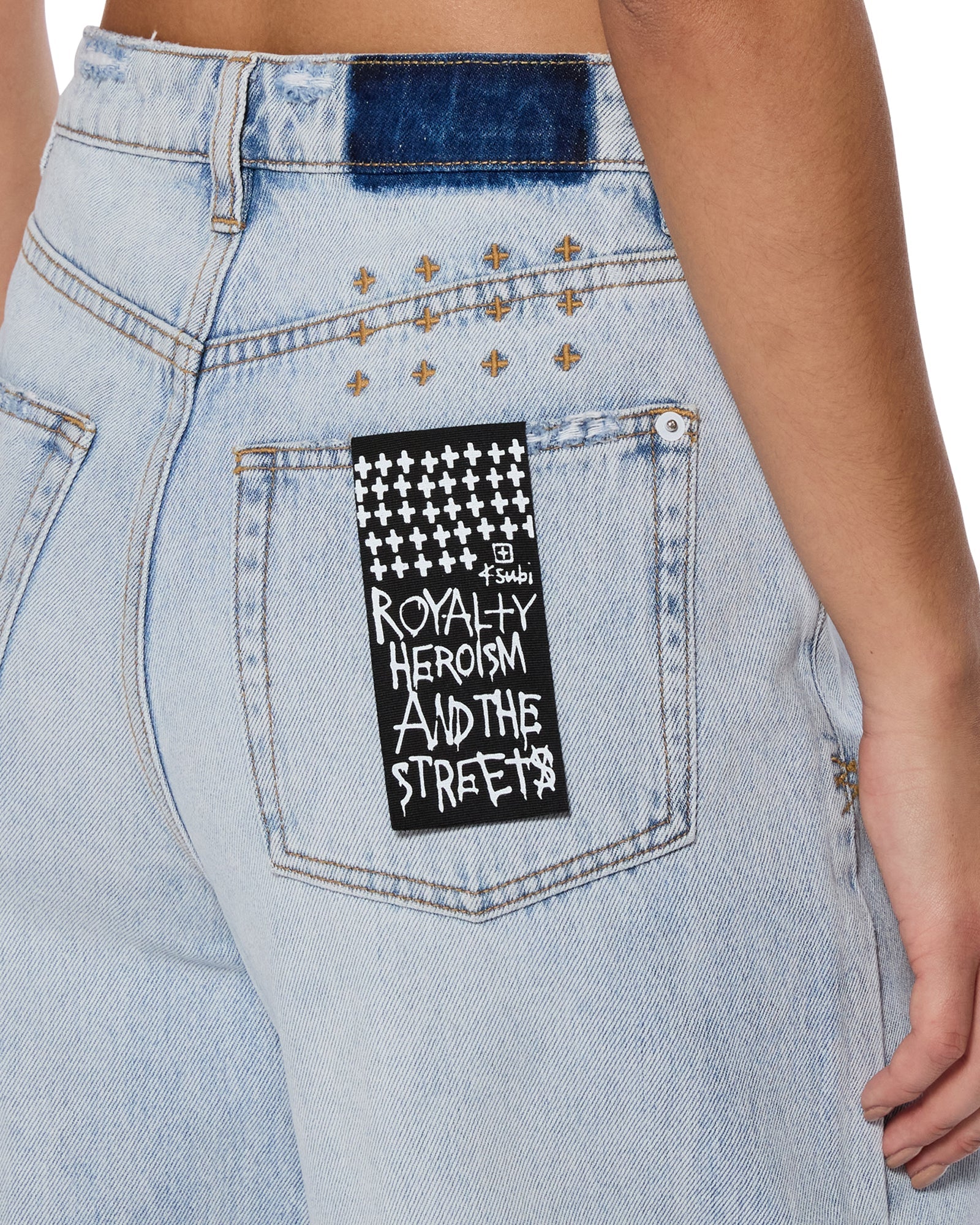 Womens Barrel Jean Statik Barrel Leg Denim Jeans