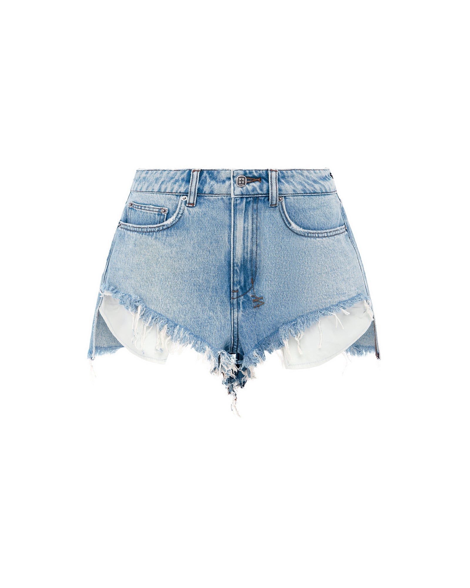 Elle Mini Short - Babes Blue Denim