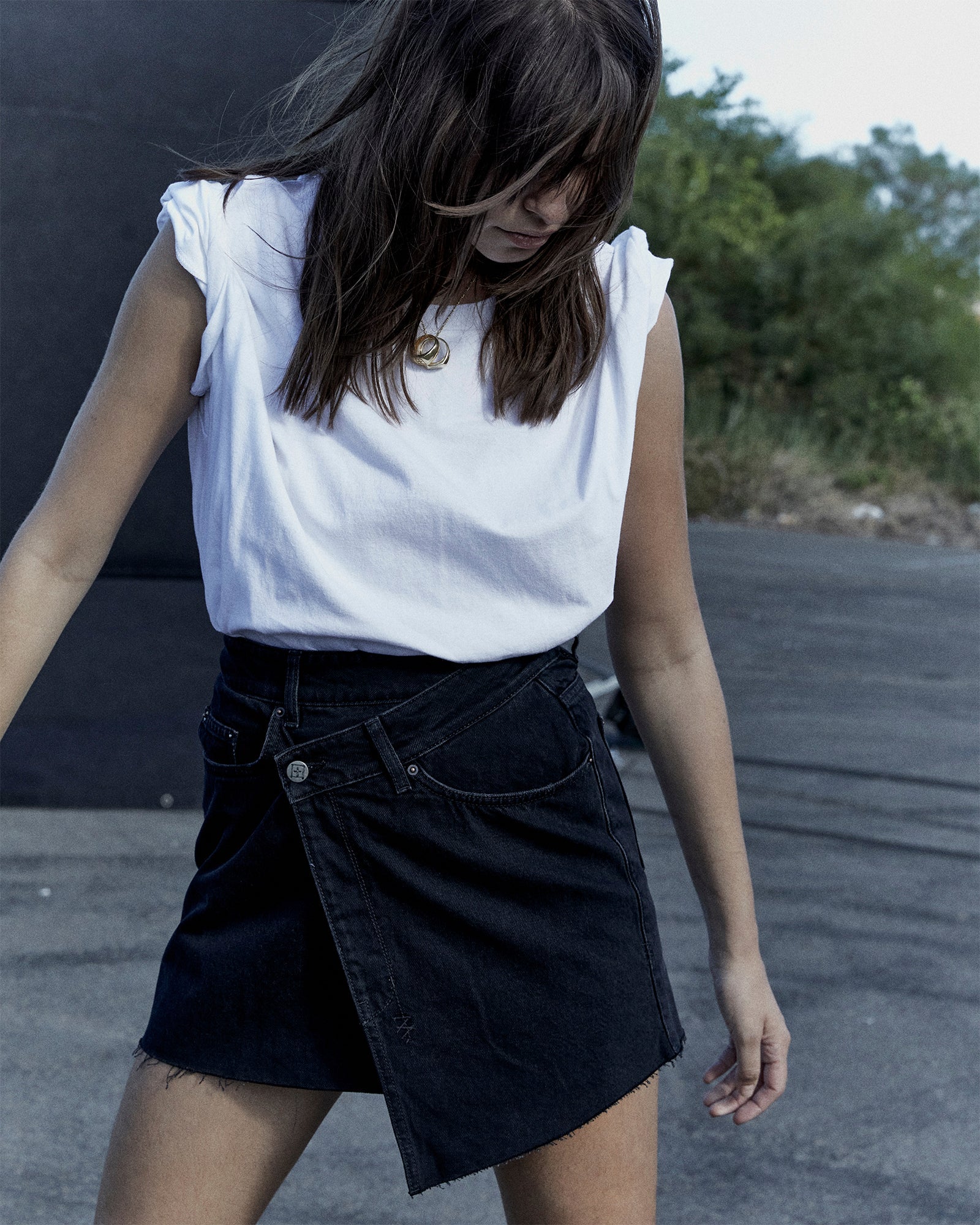 Buy Rap Skirt Stealth Wrap Mini Skirt KSUBI