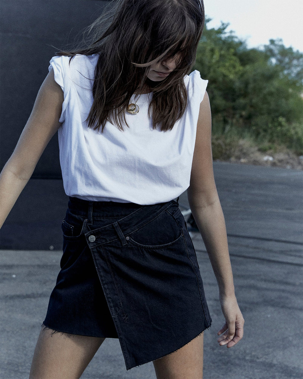 Buy Rap Skirt Stealth Wrap Mini Skirt KSUBI