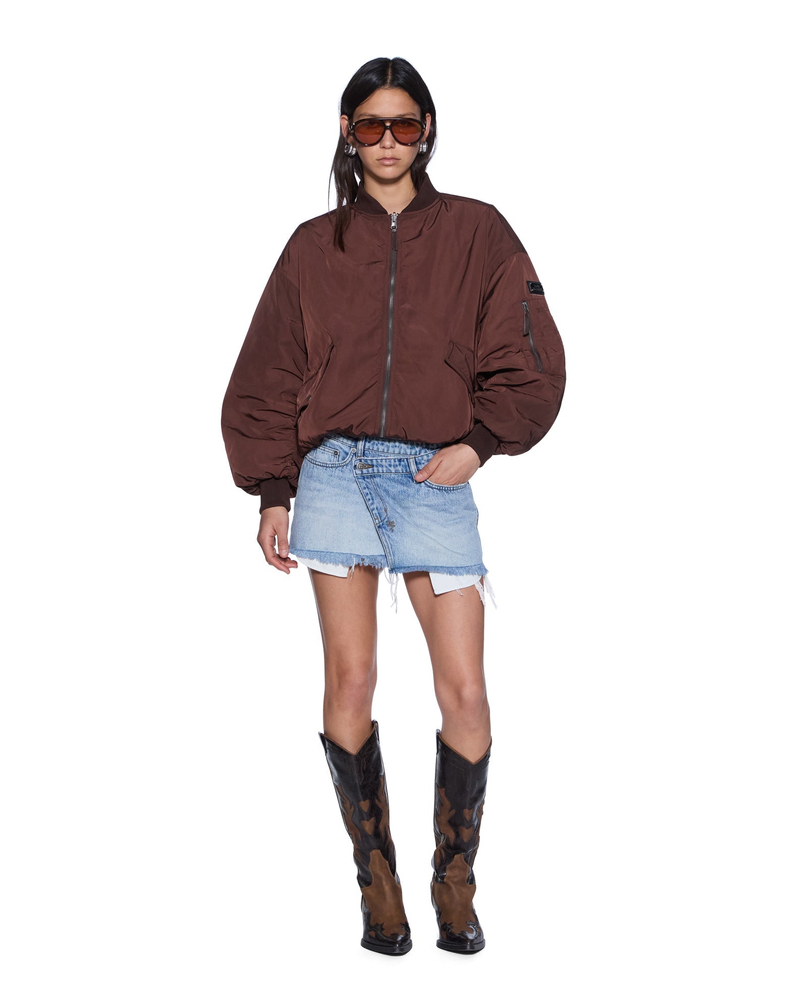 Womens Micro Mini Rap Skirt Vapour Skirts