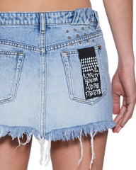 Womens Micro Mini Rap Skirt Vapour Skirts