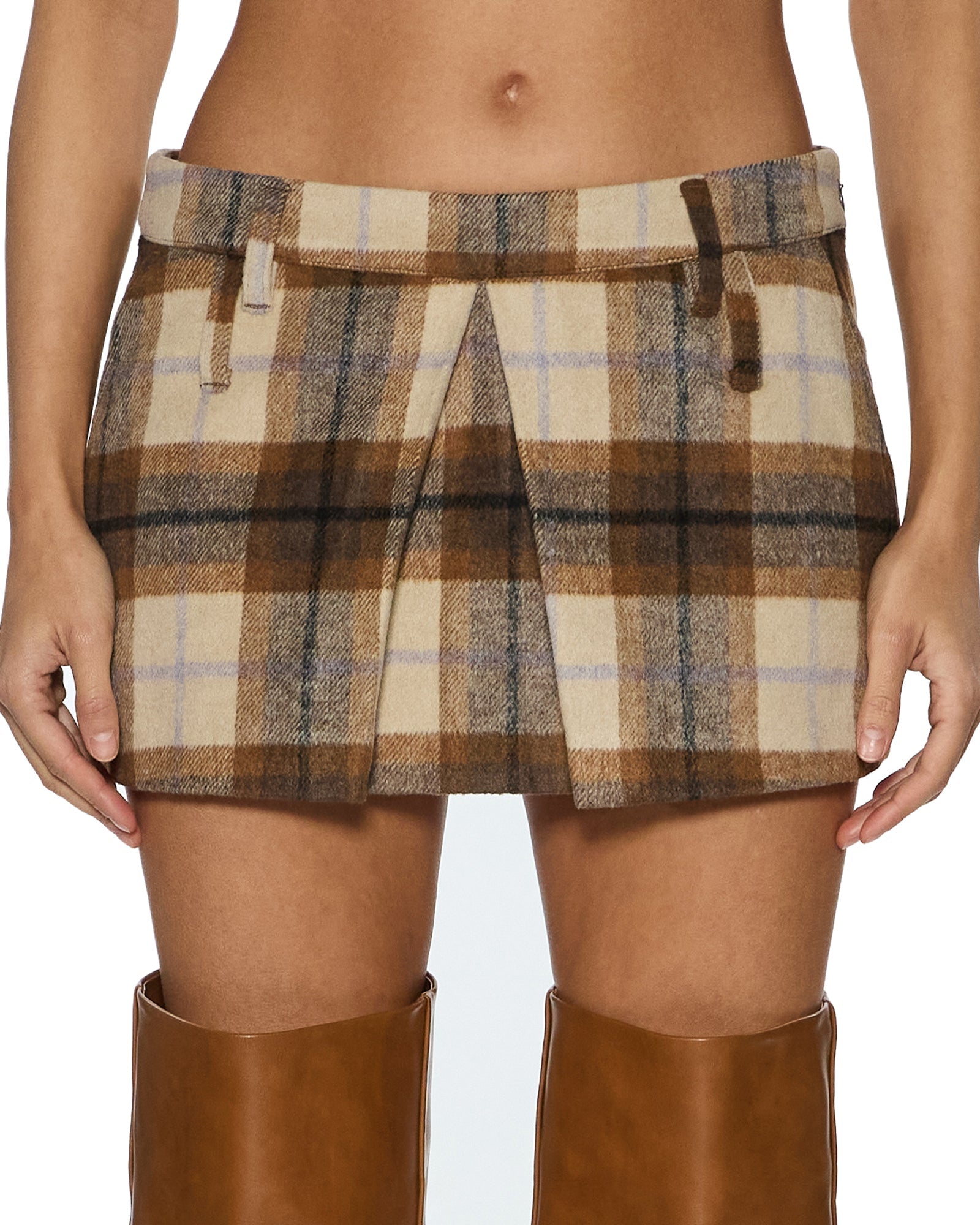 Womens Addison Skirt Plaid Skirts