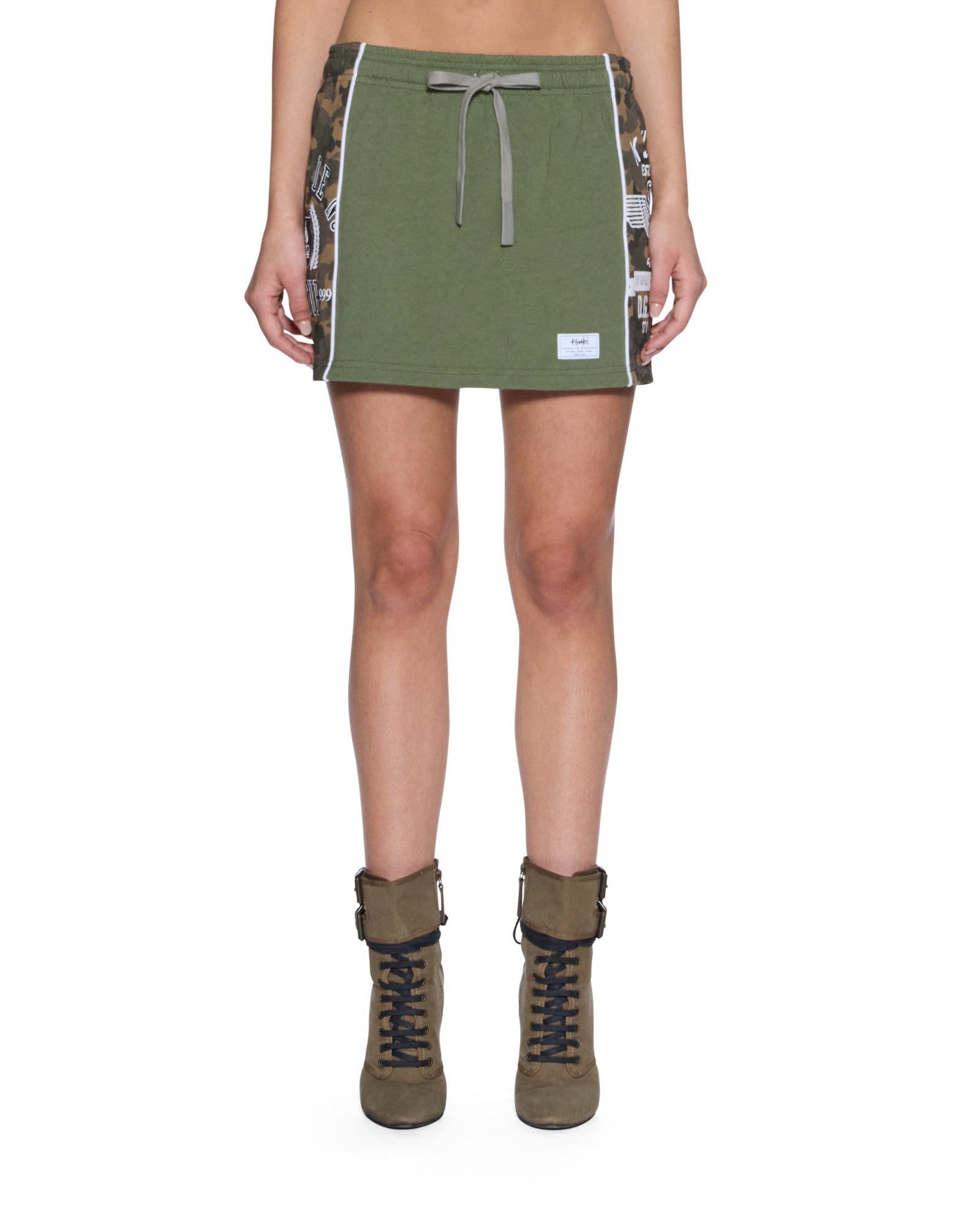 Womens Origin Trakskirt Spliced Camo Hash Skirts