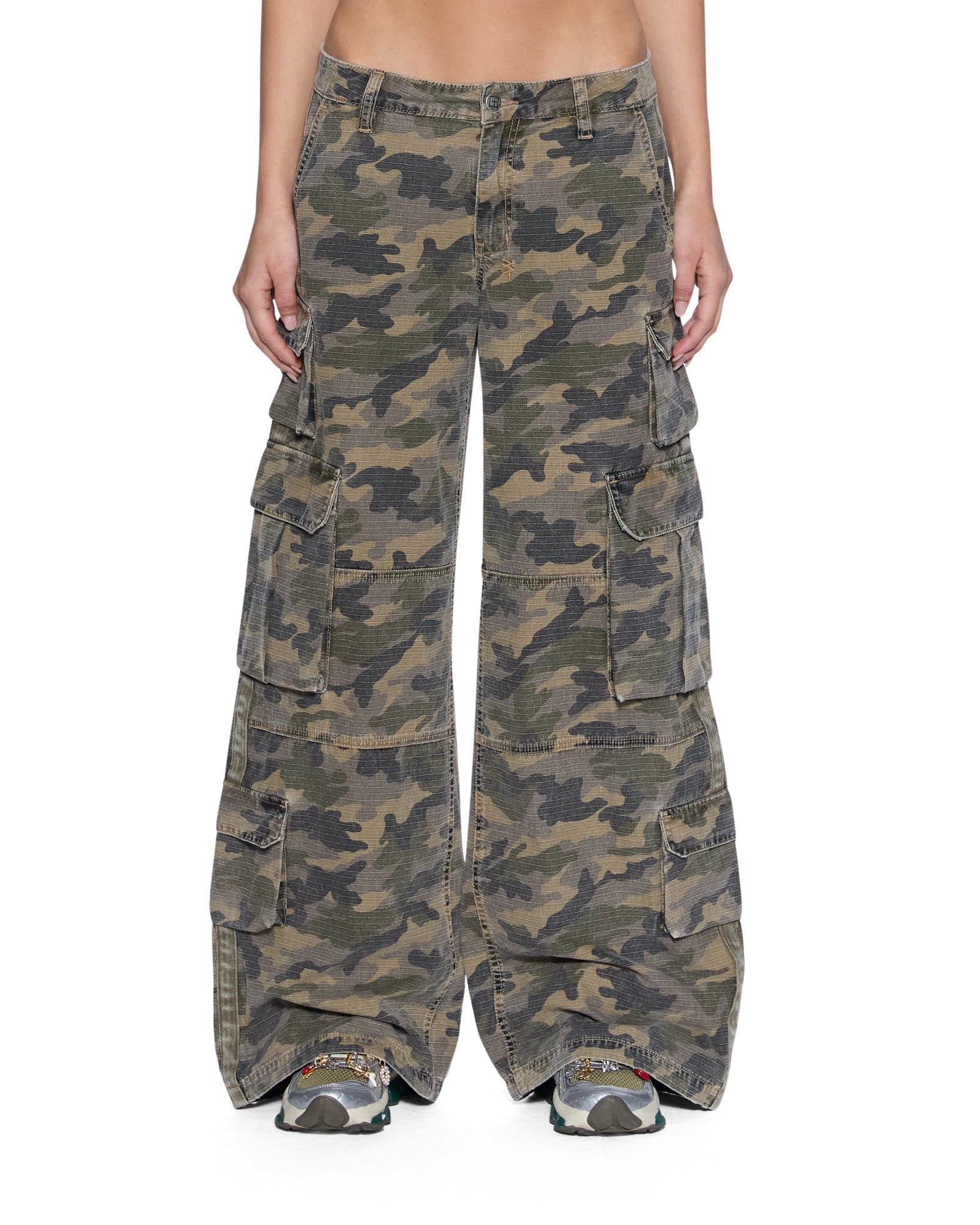 Womens Dropout Cargo Pant Camo Pants