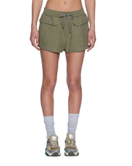 Womens Harper Shorts Khaki Walkshorts