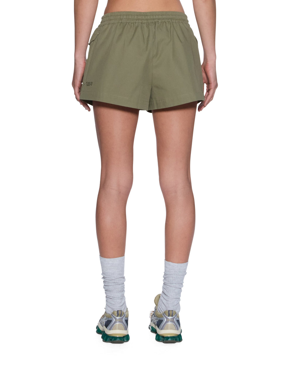 Womens Harper Shorts Khaki Walkshorts