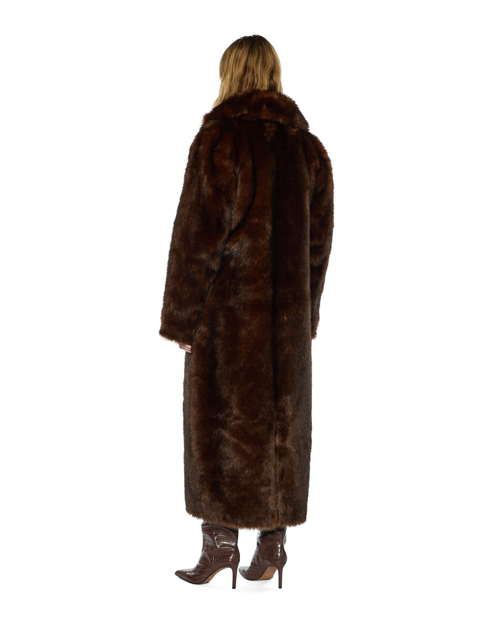 Womens Alton Faux Fur Jacket Tawny Jackets