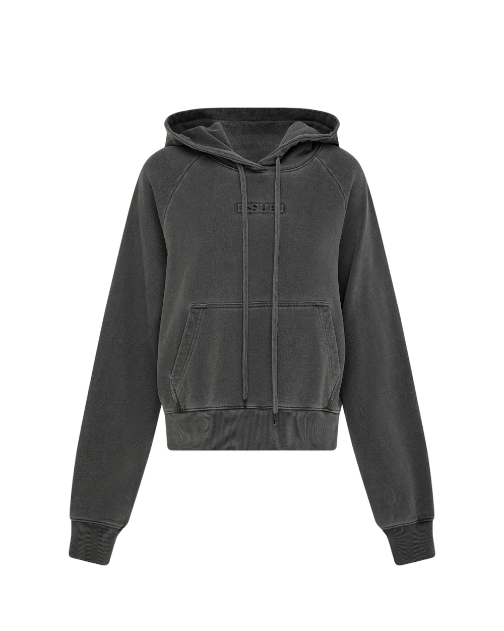 Womens Origin Hoodie Charcoal Fleece